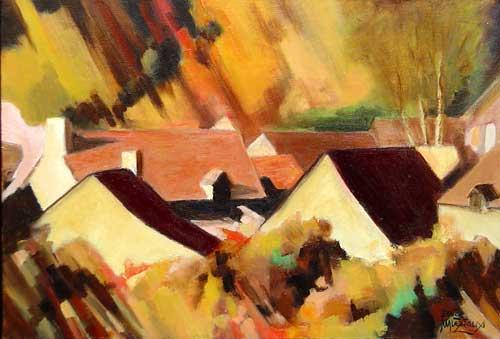 Les toits rouges par Brice Malzieux