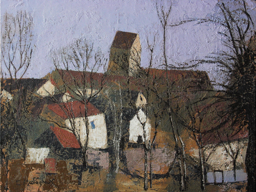 Le bourg par Christian Malzieux