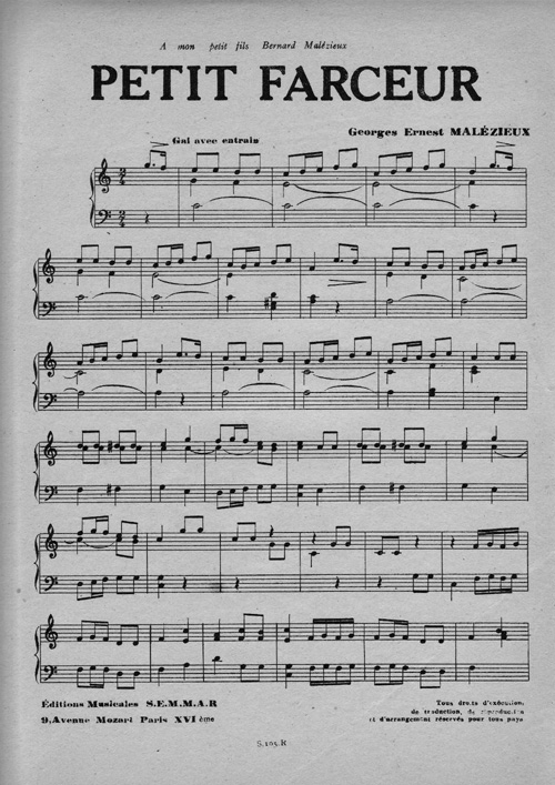 Petit Farceur par Georges Ernest Malzieux