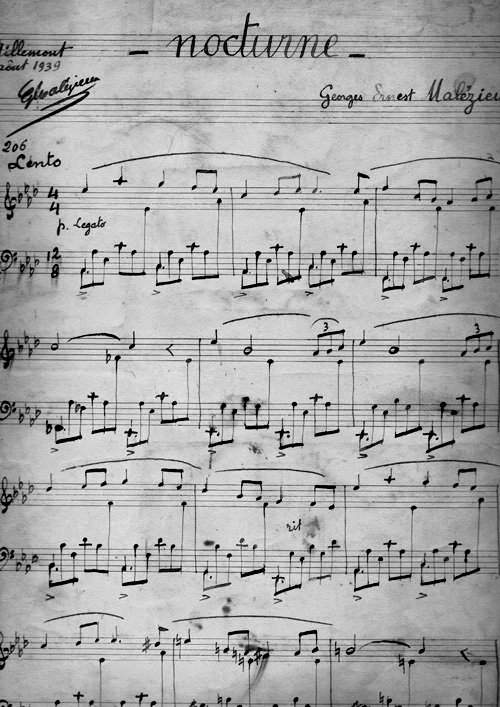 Nocturne par Georges Ernest Malzieux