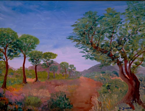 Chemin Provenal par Dominique Jouan