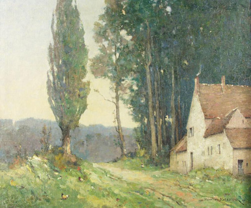 Le chemin de la fort par Maurice Gabriel Malzieux