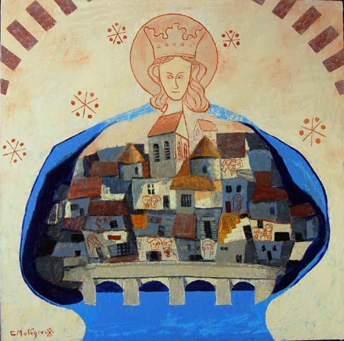 La Vierge au manteau par Christian Malzieux