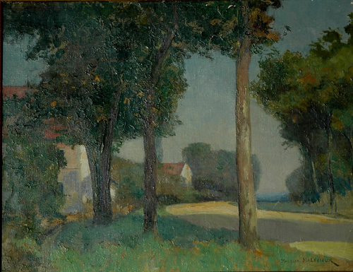 Route de Millemont par Maurice Gabriel Malzieux