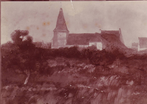 Une Eglise par Maurice Gabriel Malzieux
