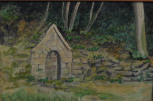 La fontaine de Saint Cneri par Eric Malzieux