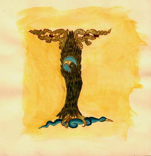 Enluminure par Danile Rene Louveau