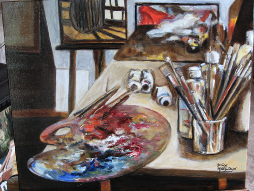 L'atelier du peintre par Brice Malzieux