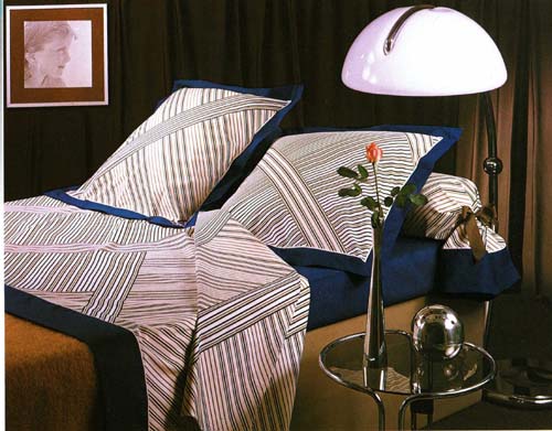 Drap imprim par Claude Ducher