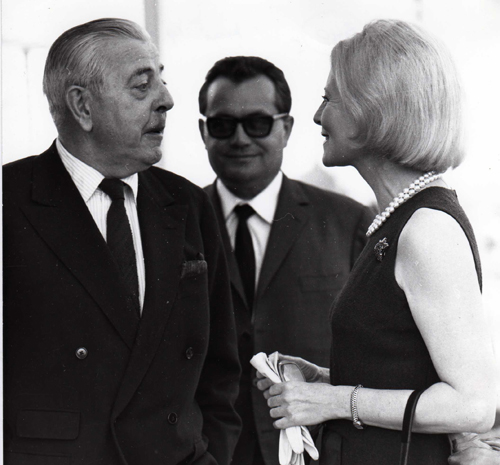 Jacques Prvert et Michle Morgan par Claude Ducher