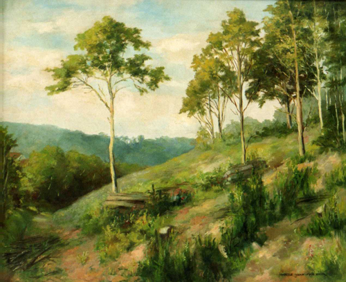 Le vallon forestier par Isabelle Marie Yvonne Malzieux