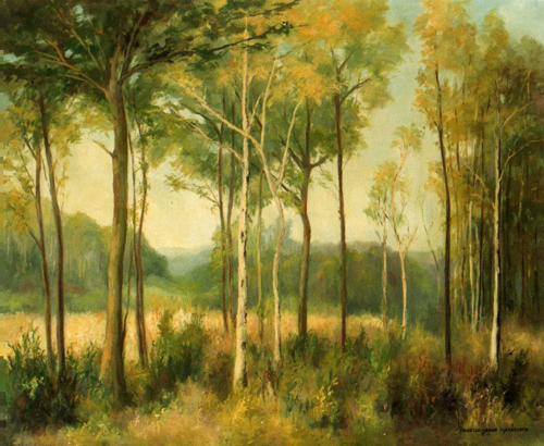 Les sous-bois par Isabelle Marie Yvonne Malzieux