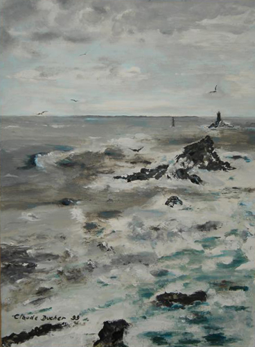 La Pointe du Raz par Claude Ducher