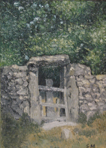 La porte du verger par Eric Malzieux