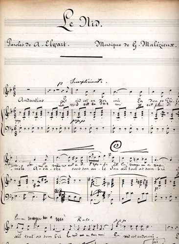 Le nid par Joachim Georges Leon Malzieux