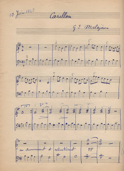 Carillon par Georges Ernest Malzieux