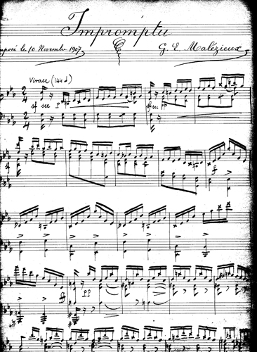 Impromptu par Georges Ernest Malzieux