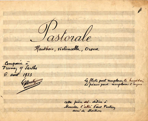 Pastorale par Georges Ernest Malzieux