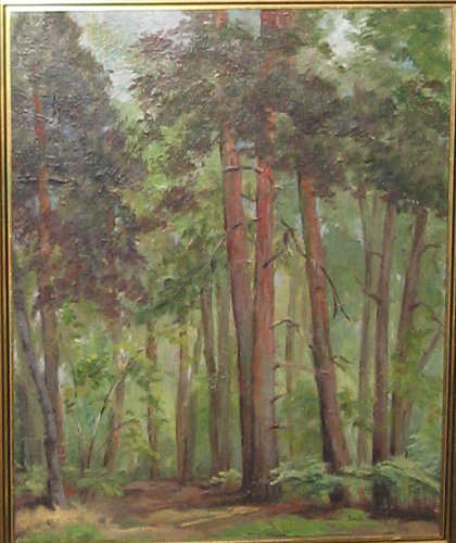 Sous-bois par Thrse Isabelle Marie Camille Malzieux