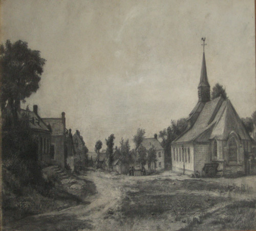 L'glise de Nauroy par Jean Baptiste Malzieux