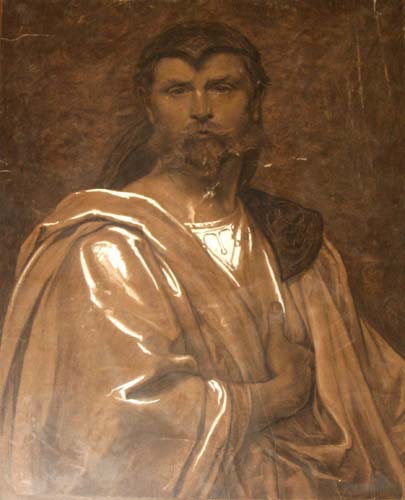 Autoportait en russe par Jean Baptiste Malzieux