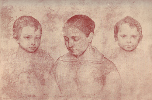Lon Fursy, Clestine et Clotilde Malzieux par Jean Baptiste Malzieux