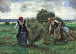 Faneurs au travail