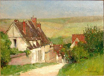 La rue vers la valle