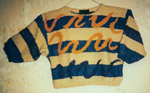 Pull tissage coton
