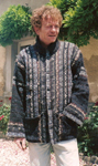 Veste homme tisse