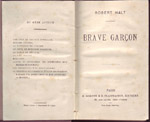 Brave garon