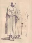 Saint Louis servant les pauvres