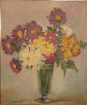 Dahlias et reines marguerites