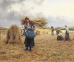 La rentre au hameau; Fin du jour