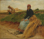 Glaneuse au repos