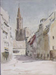 La rue dOr et la Cathdrale de Strasbourg