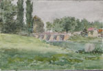 Paysage et pont