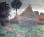 Une meule au bord du chemin