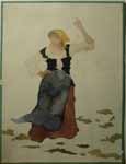 Femme dansant