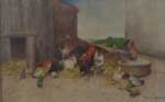 Dans la cour de la ferme