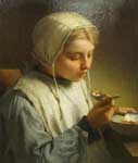 Jeune fille au bonnet