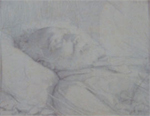 Victor Hugo Mort esquisse
