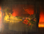 Victor Hugo mort sur son lit
