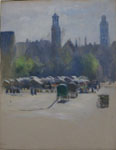 La place du march  Saint-Quentin