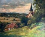 Vue de la vieille-Lyre depuis le calvaire