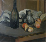 Nature morte  la bouteille