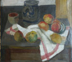 Nature morte aux pommes et cirton