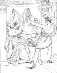 La mort de Smiramis