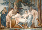 Tlmaque - L'amour enflamme Calypso et Eucharis