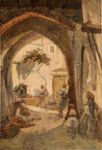 Ruelle anime de la casbah  Alger